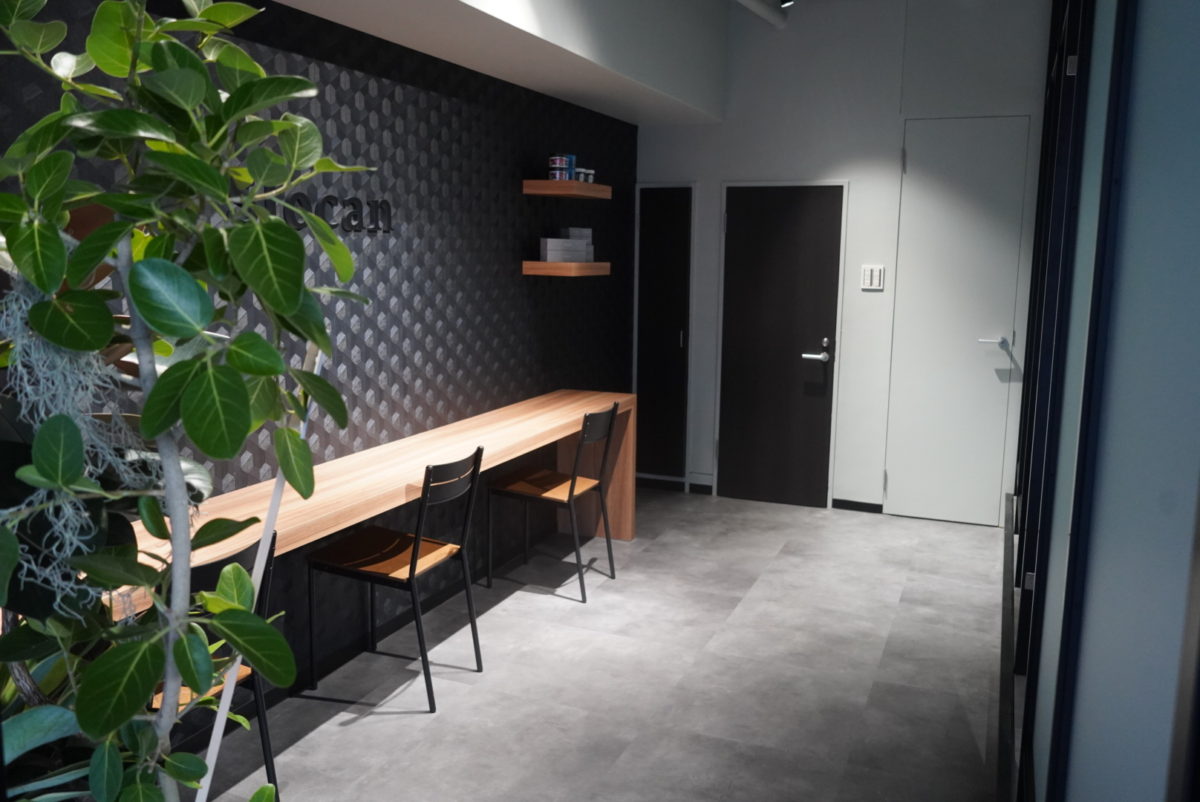 Slocanの店内、受付画像